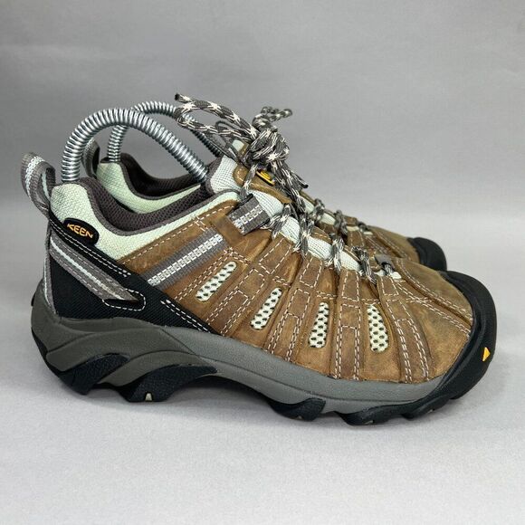 Keen Utility Flint Shoes Women's Size 5.5 Low Waterproof Steel Safety Toe Work - Picture 1 of 15